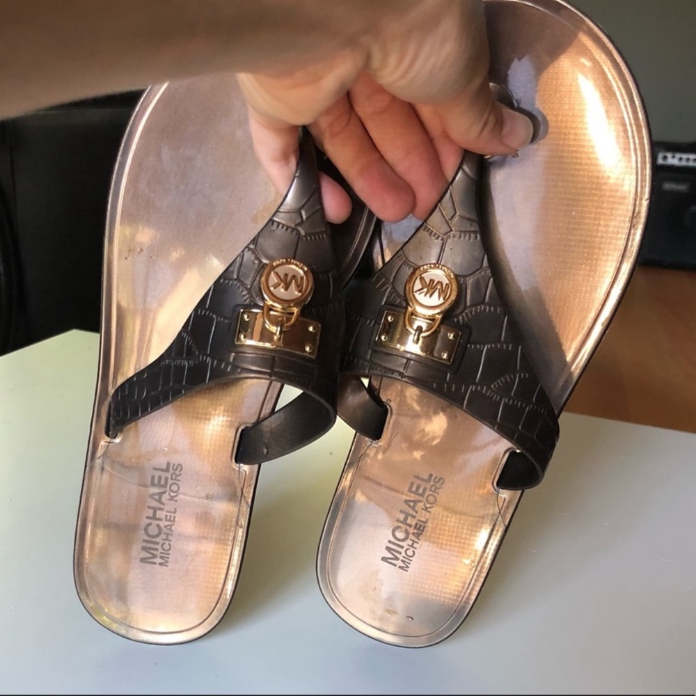 Michael Kors Hamilton Sandals SZ/8